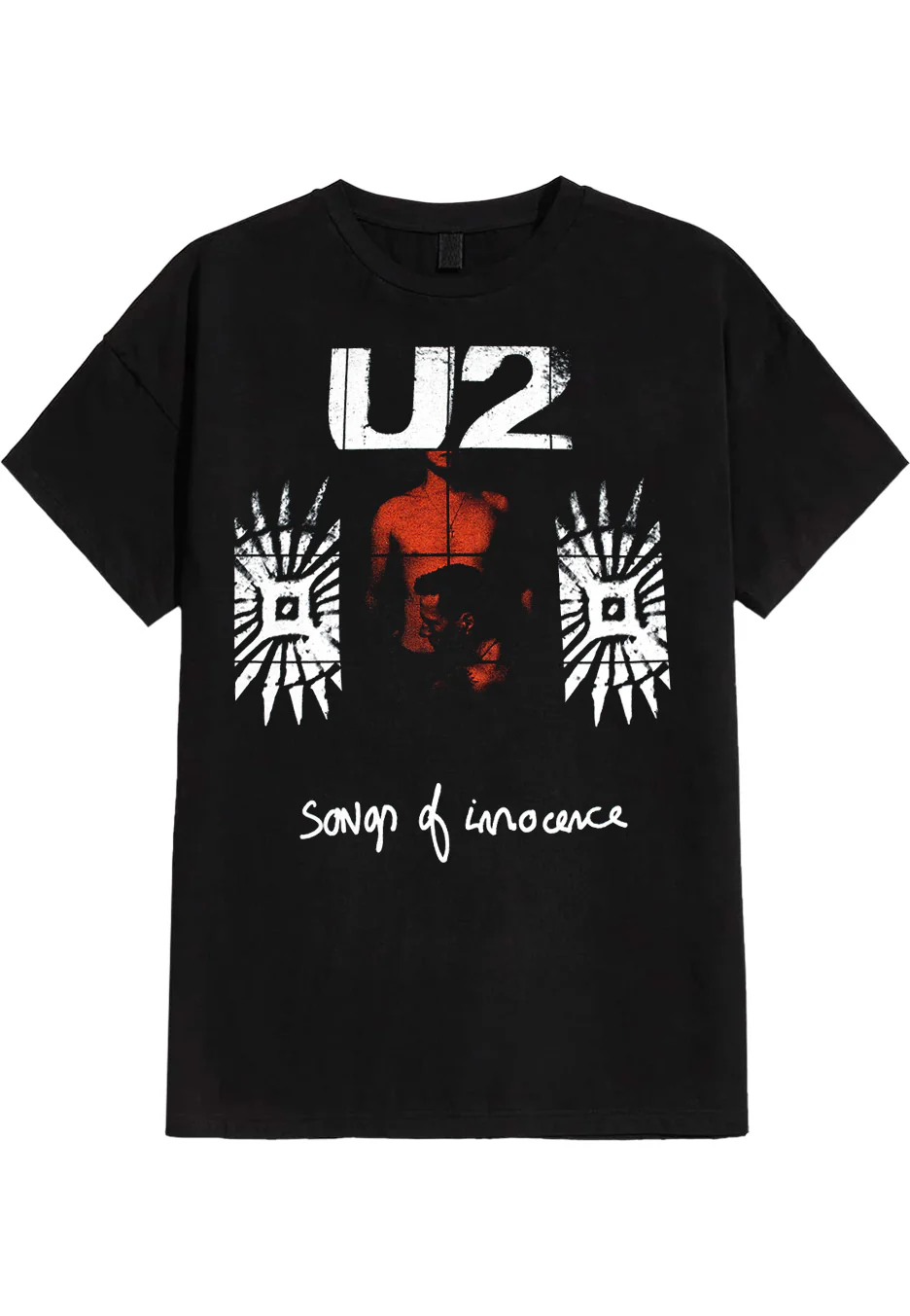 Size:xxxl Rockinstone U2 - Songs Of Innocence Red Shade - T-shirt Unisex Adults