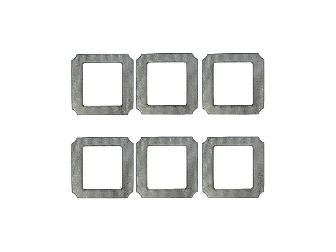 Acessórios de Aspirador Pacote com 6 panos de limpeza de microfibra para Winbot W836 W850 W860 W880 W920 Robô de limpeza de janelas