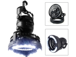 Lanterna Led Portátil com Ventilador Kit de Emergência para Camping NEVEANCE