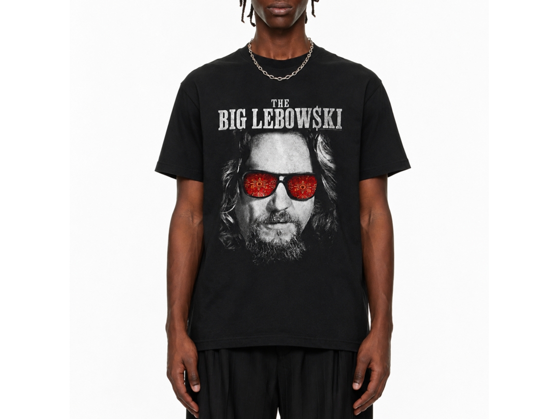 Rockinstone The Big Lebowski Lebowski Black Adult T-shirt Size:xl