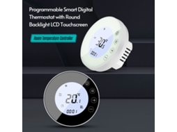 Termostato Programável Laxiscreed Com Controlo Digital De Temperatura E Ecrã Tátil Lcd Retroiluminado
