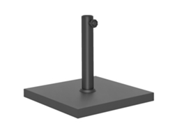 Base para Guarda sol BTFORUS quadrada 14,5 kg com manivela, HDPE e cimento
