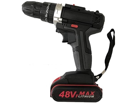 Ferramenta de chave de fenda elétrica de impacto de pistola sem fio (1 bateria)