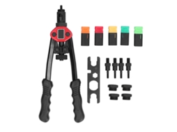 Pistola Para Porcas De Rebite Em Aço Inoxidável Com Ponta M3 M4 M5 M6 M8 Kit Bt 606