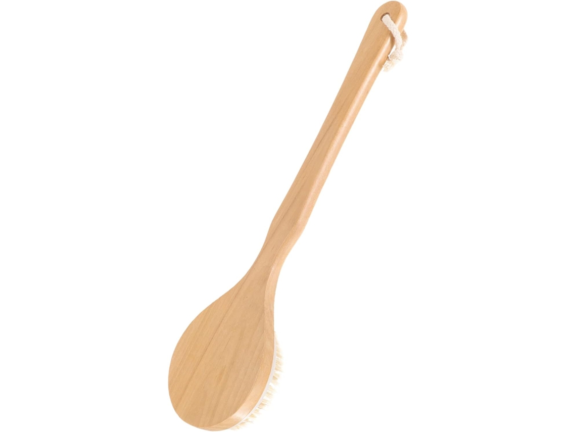 Escova De Banho Soimiss Com Cabo Longo Para Chuveiro, Escova Corporal Seca, Ferramenta De Limpeza Esfoliante