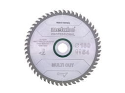 Disco De Serra METABO "Multi Cut - Profissional", 165X20 Z54 Dp/Dt 5° (628293000)