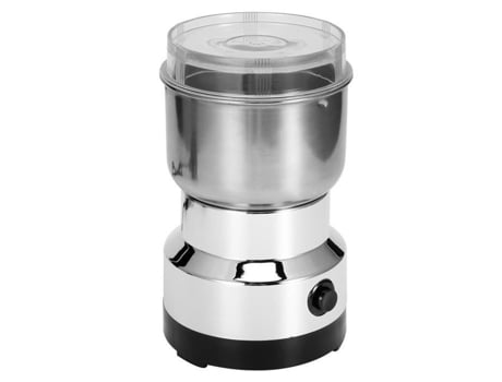 Moedor elétrico de ervas e grãos de café, especiarias, aço inoxidável, liquidificador, ferramenta de cozinha (plugue do Reino Unido 220V) VINGVO