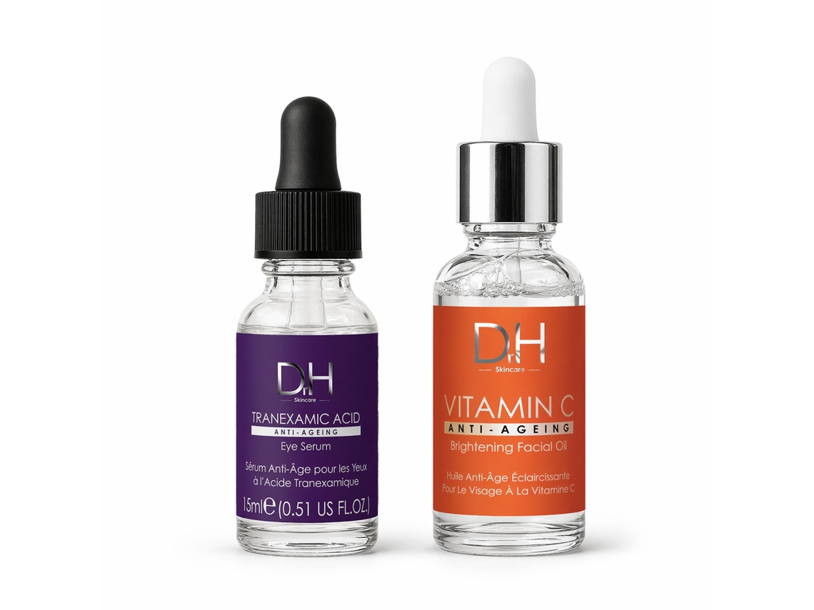 Kit Iluminador Anti-idade Para Olhos E Rosto