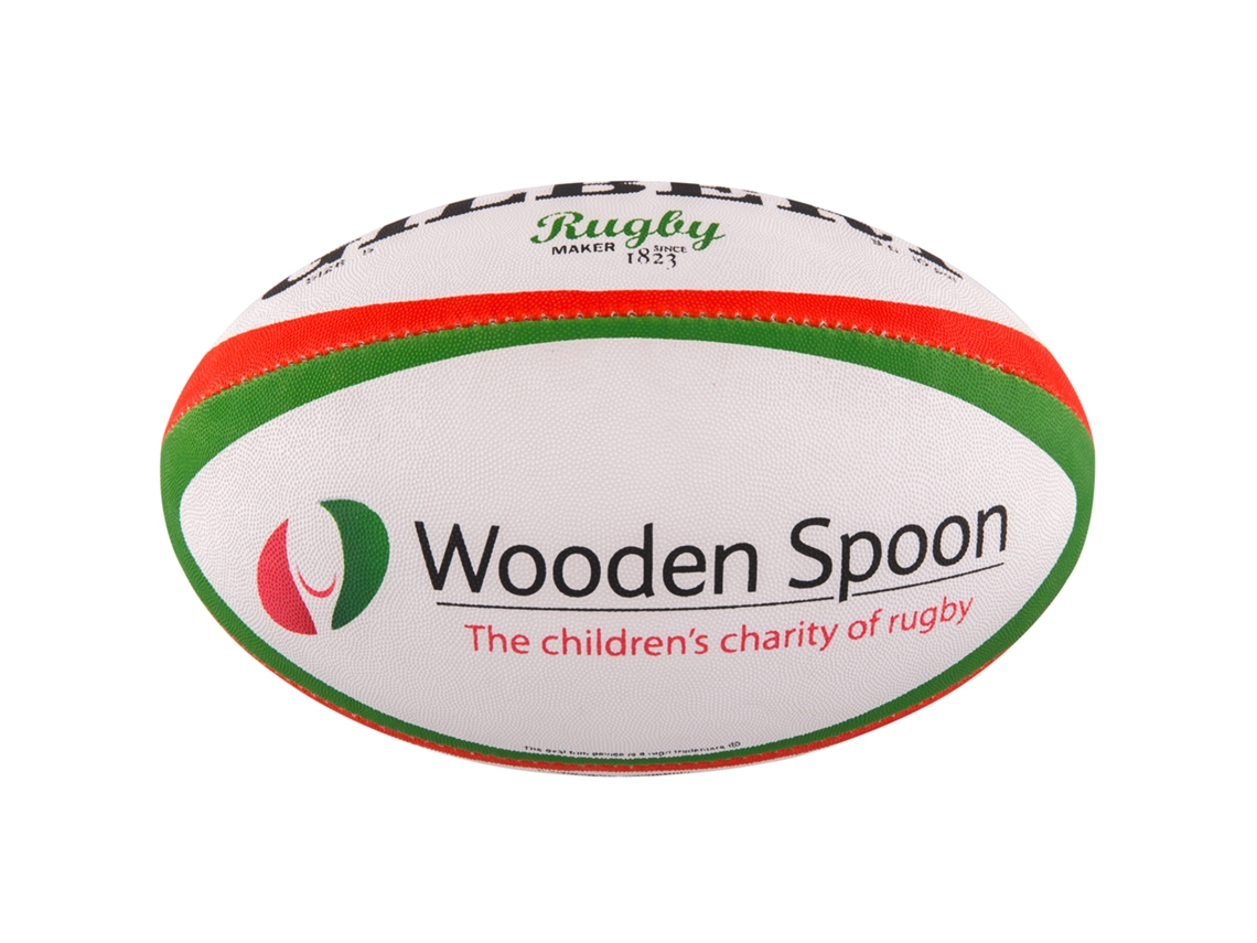 Bola de Rugby GILBERT Wooden Spoon (taille 5)