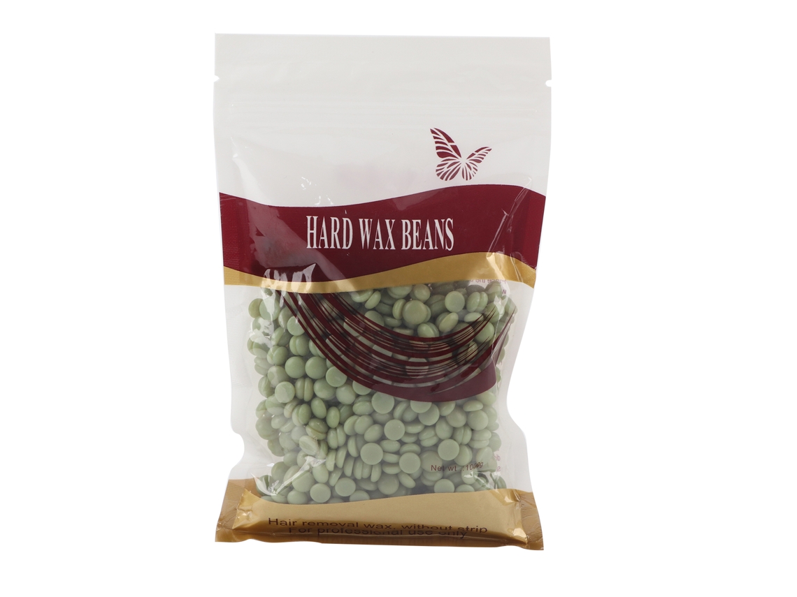 2026 cera Dura Depilatoria En Grano 100g/bolsa para Cuerpo, Brazos Y Bikini (aloe)