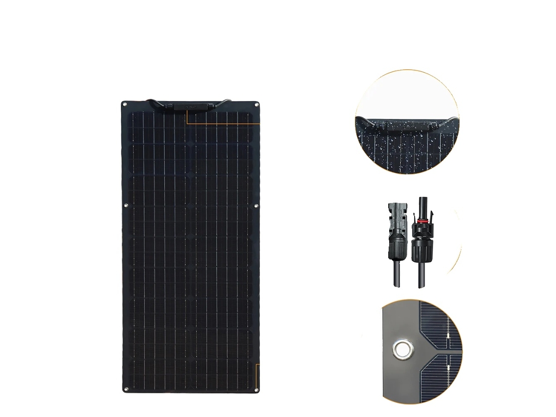 Kit de Painel Solar 50 W/100 W, à prova d'água BRILVIBERA