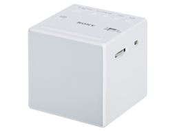 Rádio Despertador SONY ICF-C1W (Branco - Digital - Alarme Duplo - Bateria)