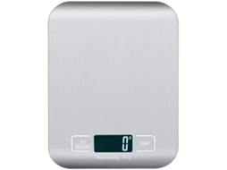 Balança De Cozinha Digital 5kg 1g – Eletrônica Com Painel Em Aço Inoxidável Casa, Joias E Ingredientes – Utensílio