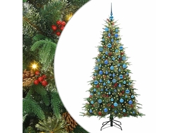 Conjunto 1 Decoração De Natal Vidaxl Verde Plástico (180 Cm)