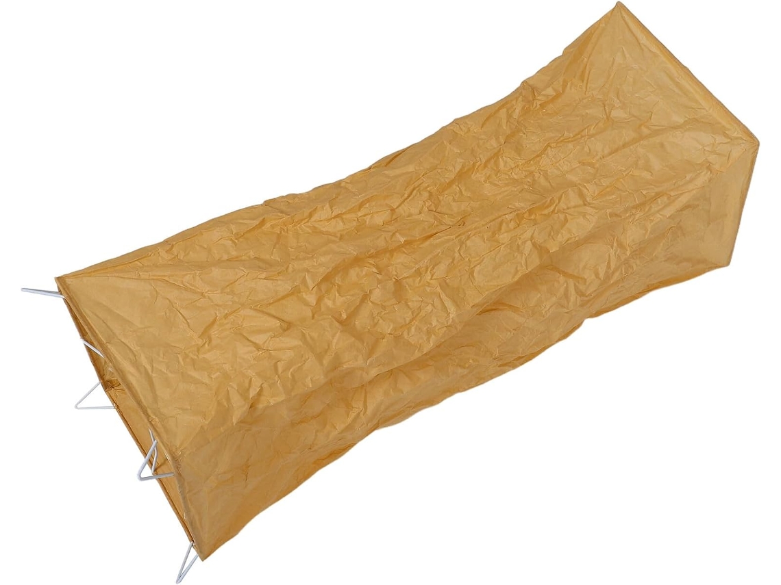 Abajur Dobrável Quadrado De Papel Cáqui Para Luminárias Minimalistas Plissadas De Estilo Japonês.