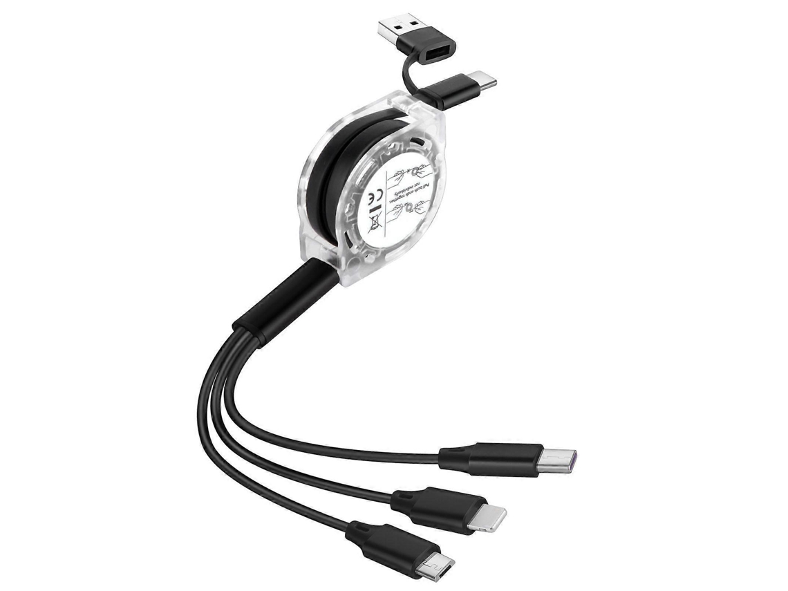 Lurelia Cabo Usb, 3 Em 1, Carregamento Rápido, Tablets