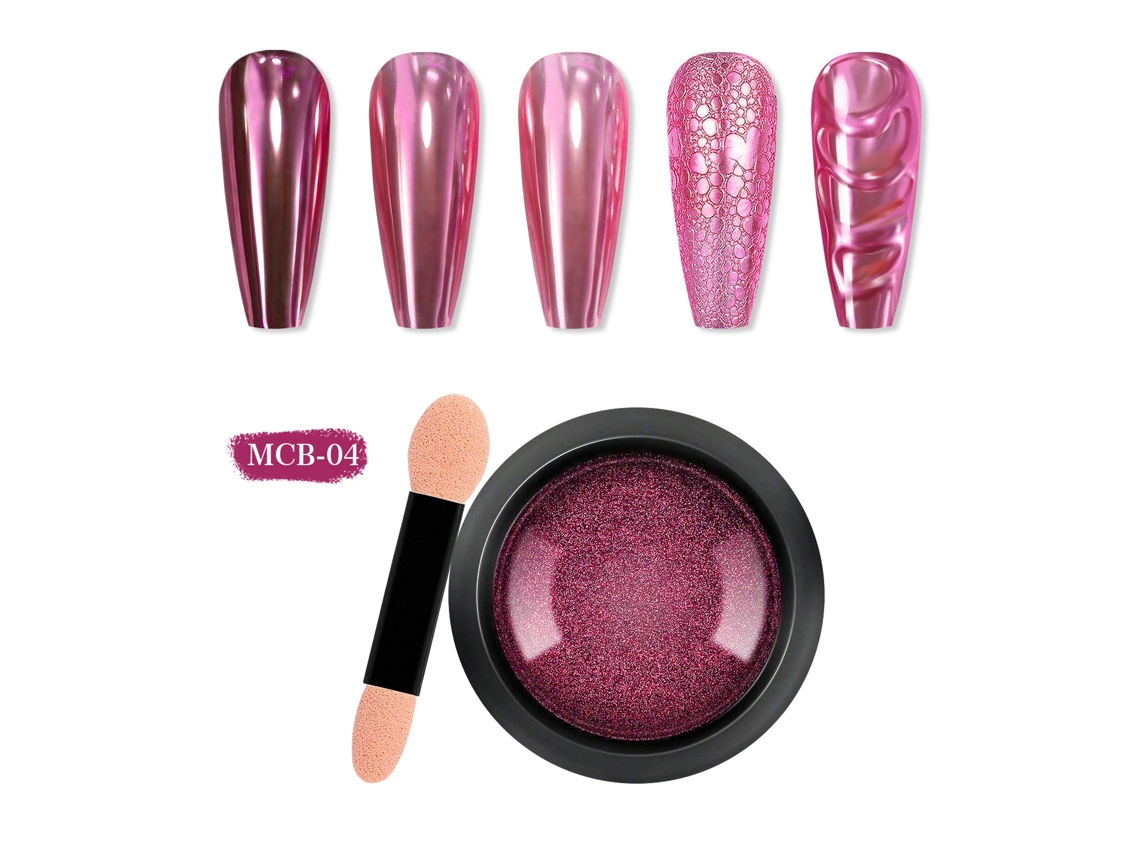 3 Tipos De Glitter Para Unhas. Adequado Para 3 Produtos Com Glitter Para Unhas.mcb04