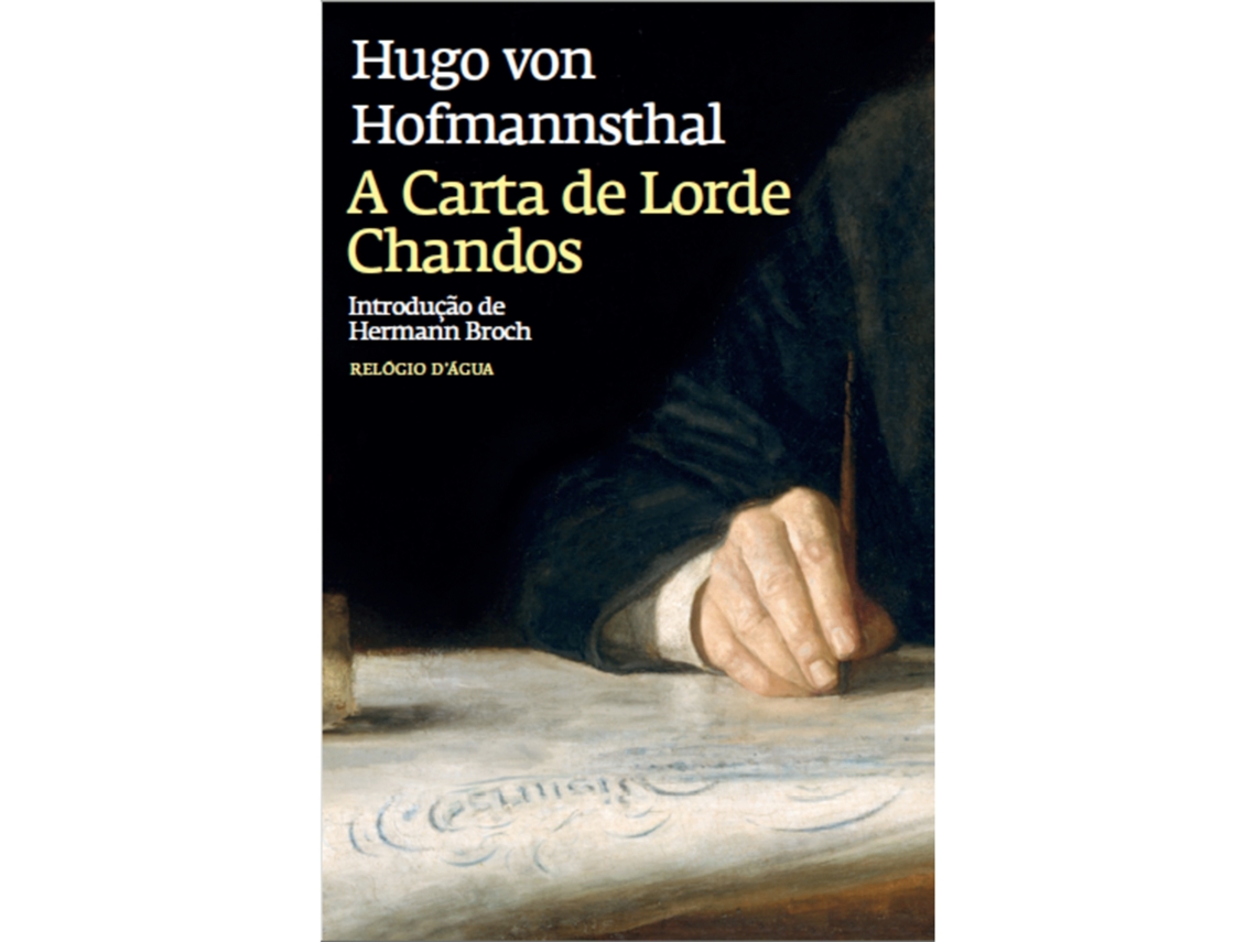 A Carta De Lorde Chandos De Hugo Von Hofmannsthal