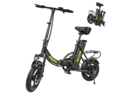 Bicicleta Elétrica Hidoes C5 350w 36v 10.4ah Dobrável Pneus Fat Bike E-bike Compacta Urbana Travão Disco Suspensão Full Autonomia 28km
