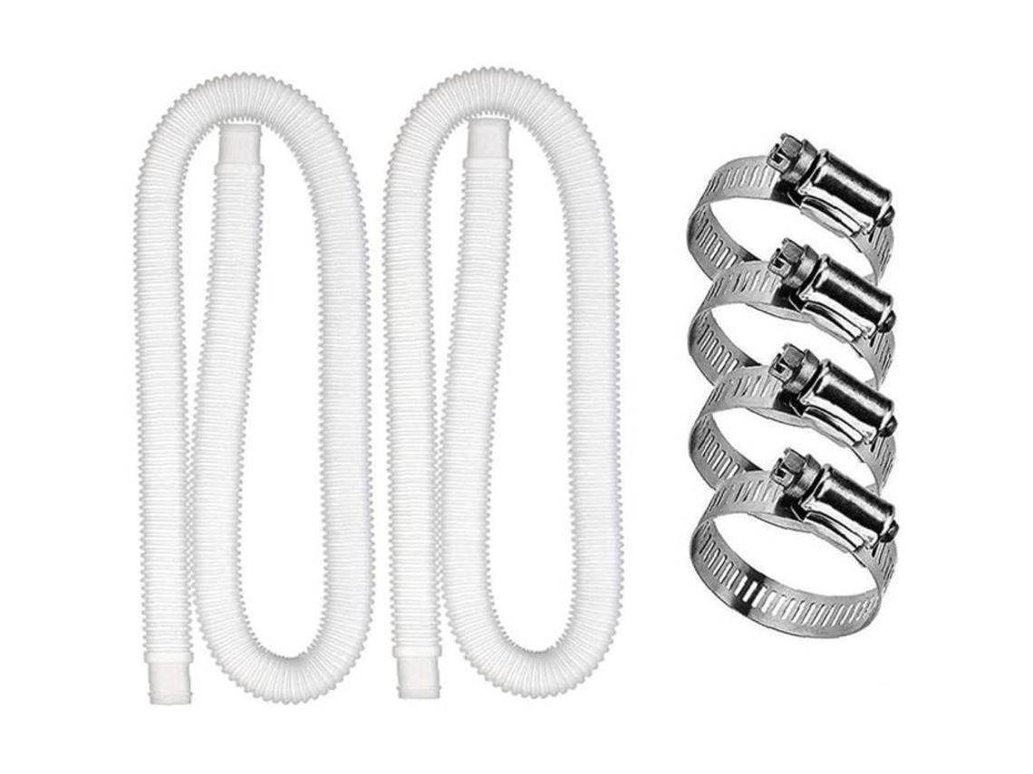 Mangueira de substituição para piscina com braçadeiras de metal, bomba de piscina, acessórios de filtro para piscina terrestre tu S/MARCA