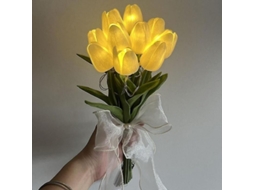 Nova Line flores Artificiais de Lirios com Luz Led Fgf 20 Peças