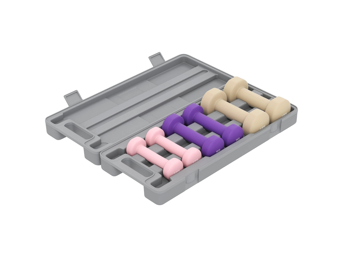 Conjunto De Halteres, Design Compacto, Treinamento De Força Versátil, Multi