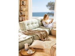 Encosto para Sofás SKLUM Yebel (Algodão - 41 x 95 x 34 cm)
