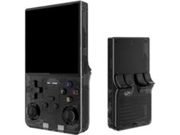 Console Portátil Retro R39 GOKOCO com Tela IPS 4k, 4" e 64gb em Preto