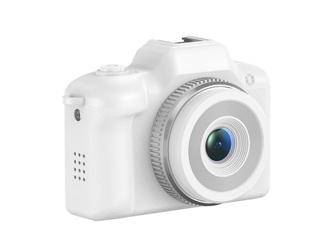 Mini Câmara Digital Para Crianças E Adolescentes Com Vídeo 1080p, Ecrã Lcd De 0,96 Polegadas E Foco Automático, Branca