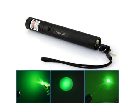 Ponteiro Laser 301 Luz Verde Vodool (sem Bateria)