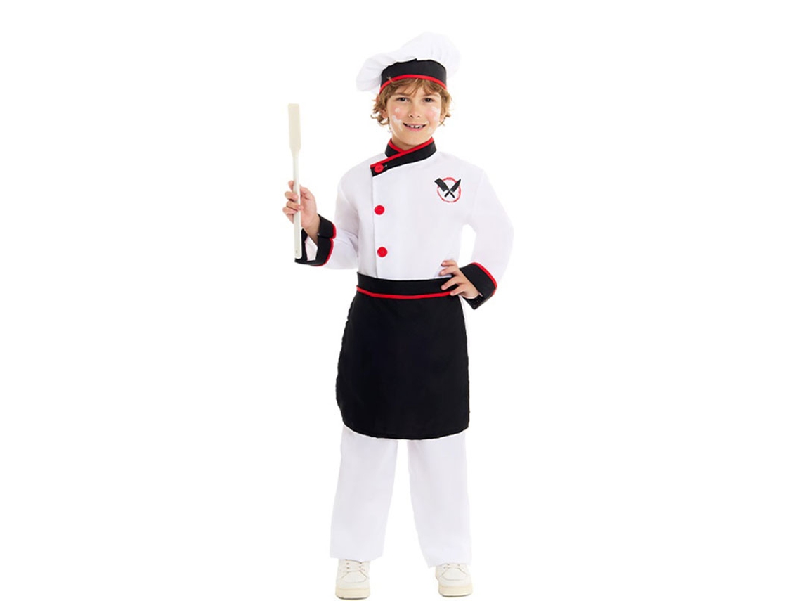 Fantasia de chef cozinheiro para criança