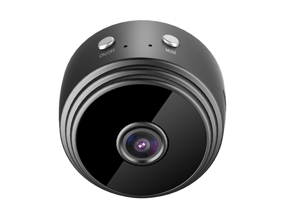 Mini Câmara Hd 1080p Sem Fio Wi-fi Com Visão Noturna Detecção De Movimento*