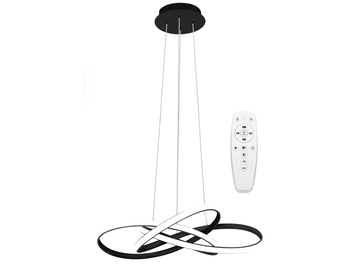 Luminária De Teto Pendente Toollight Led App814 Cp Node Preto