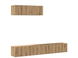 Conjunto de 3 peças de móvel para TV de parede MAISON EXCLUSIVE