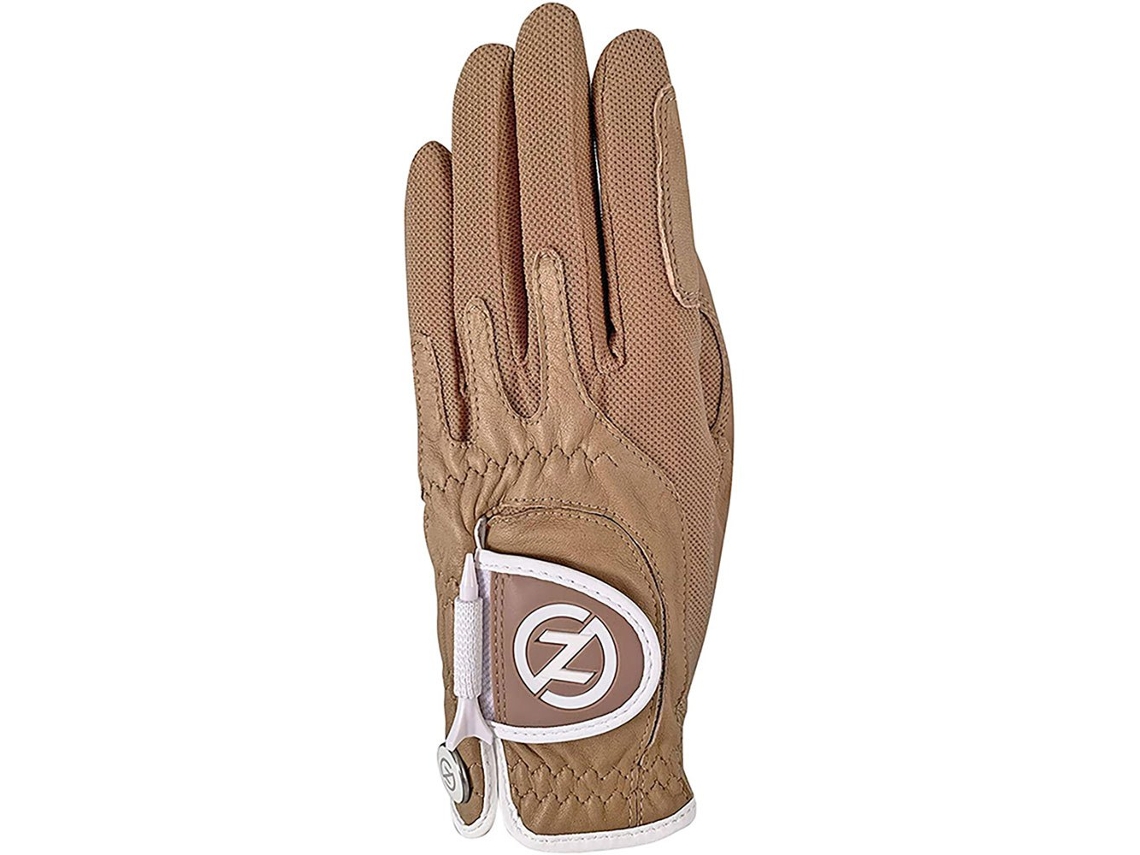 Luva De Golfe Feminina Mão Esquerda Cabretta Leather Castanho ZERO FRICTION