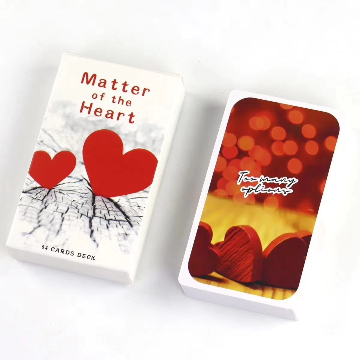 Cartas Oráculo do Amor, 10,3 X 6 Cm, 54 Cartas MDUG