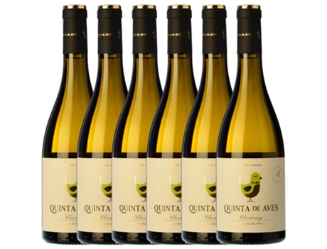 Quinta de Aves Chardonnay Vinho de la Tierra de Castilla 75 cl (Caixa de 6 unidades)