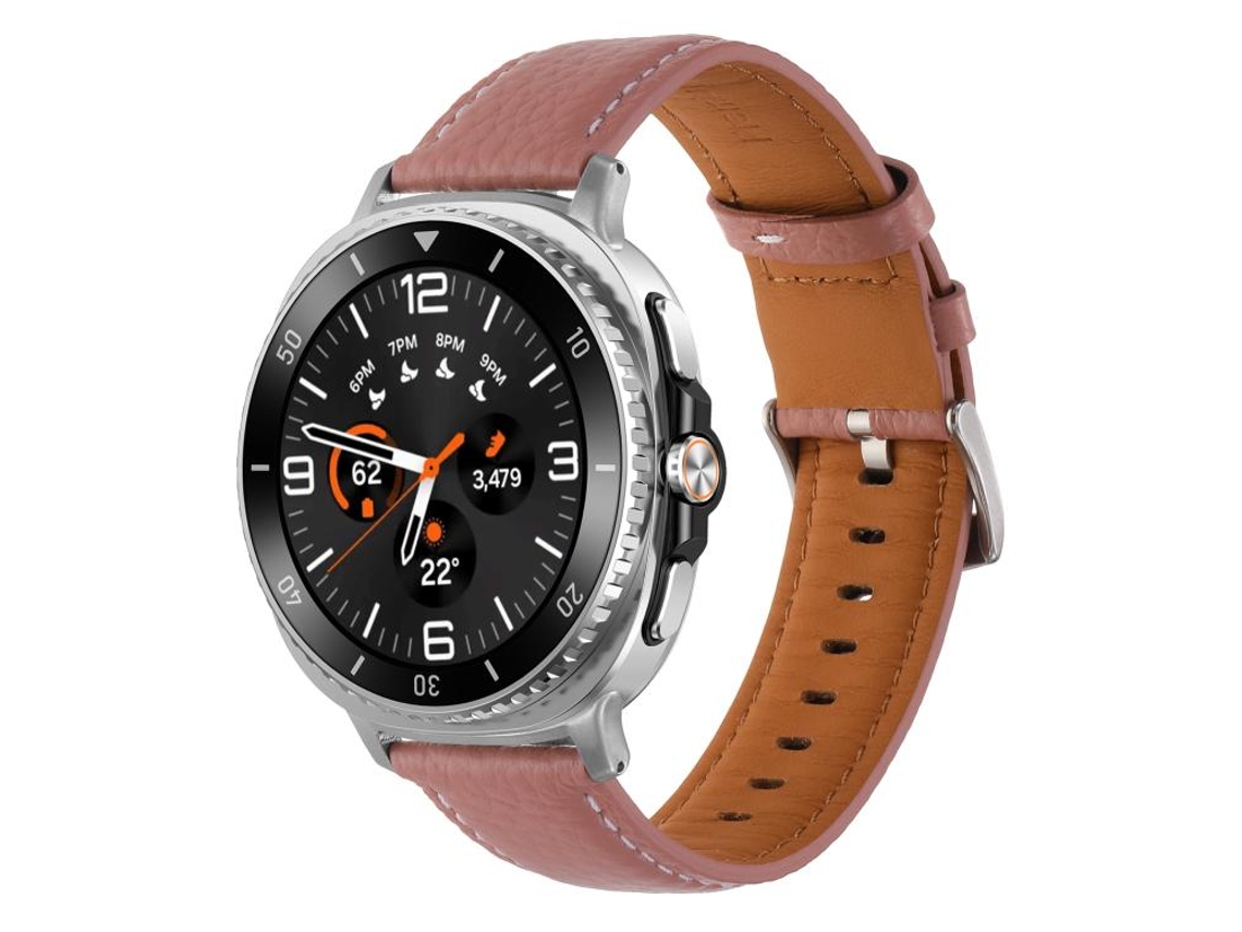 Bracelete Silicone com Fivela de Segurança para Samsung Galaxy Watch 5 Pro (45mm) Branco XIAOMOYU