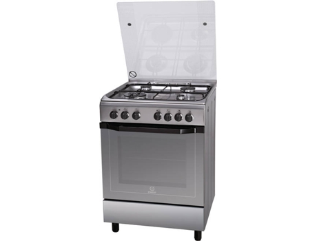 Fogão INDESIT I6TMH2AF X (59 L - Gás Natural - Inox) — G&aacute;s / Forno: 59 L