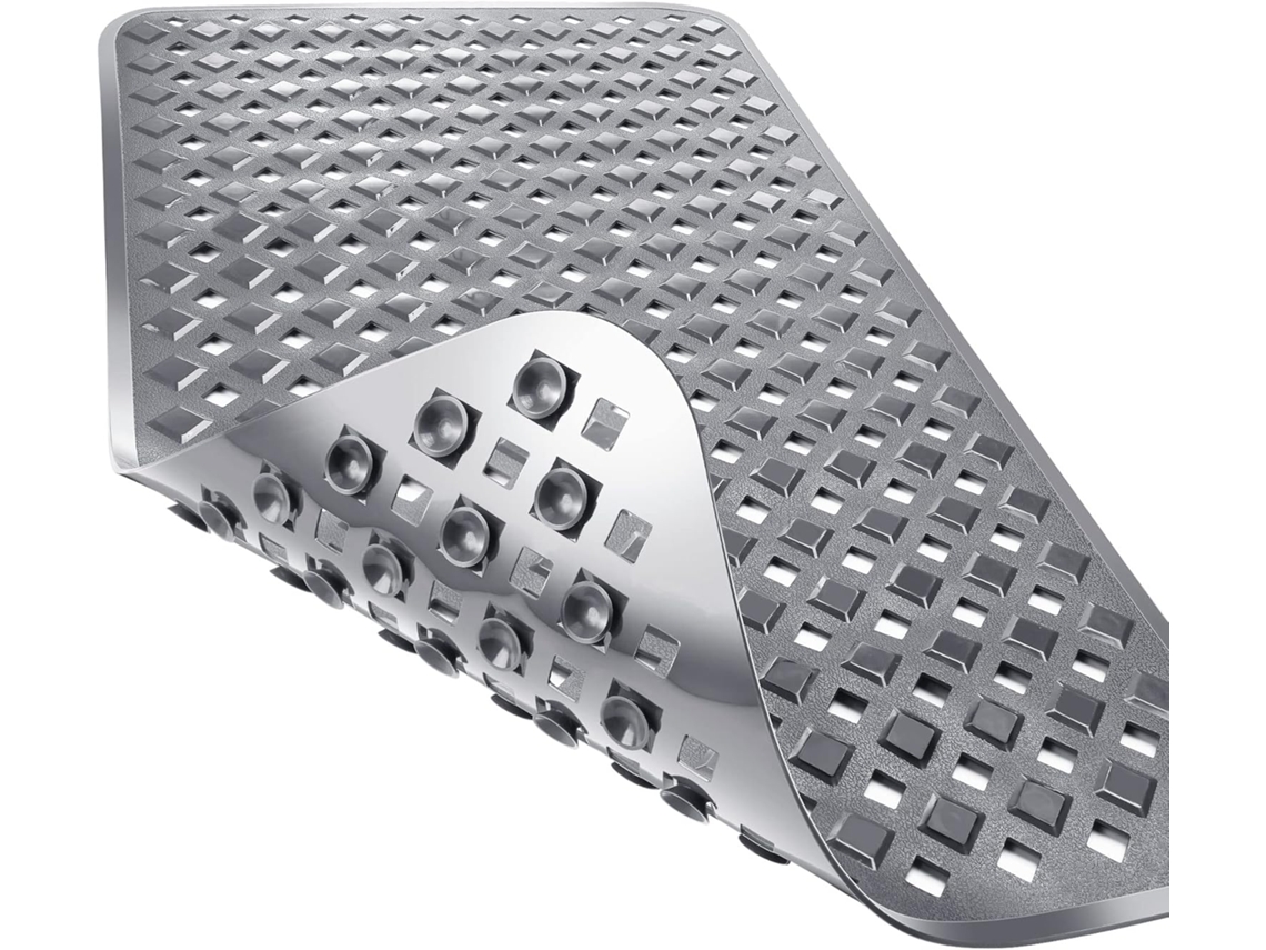 Tapete Ehstmind Antiderrapantes Banheira Ventosas Furos Drenagem Lavável Máquina Bpa Multicor (30x30x20)