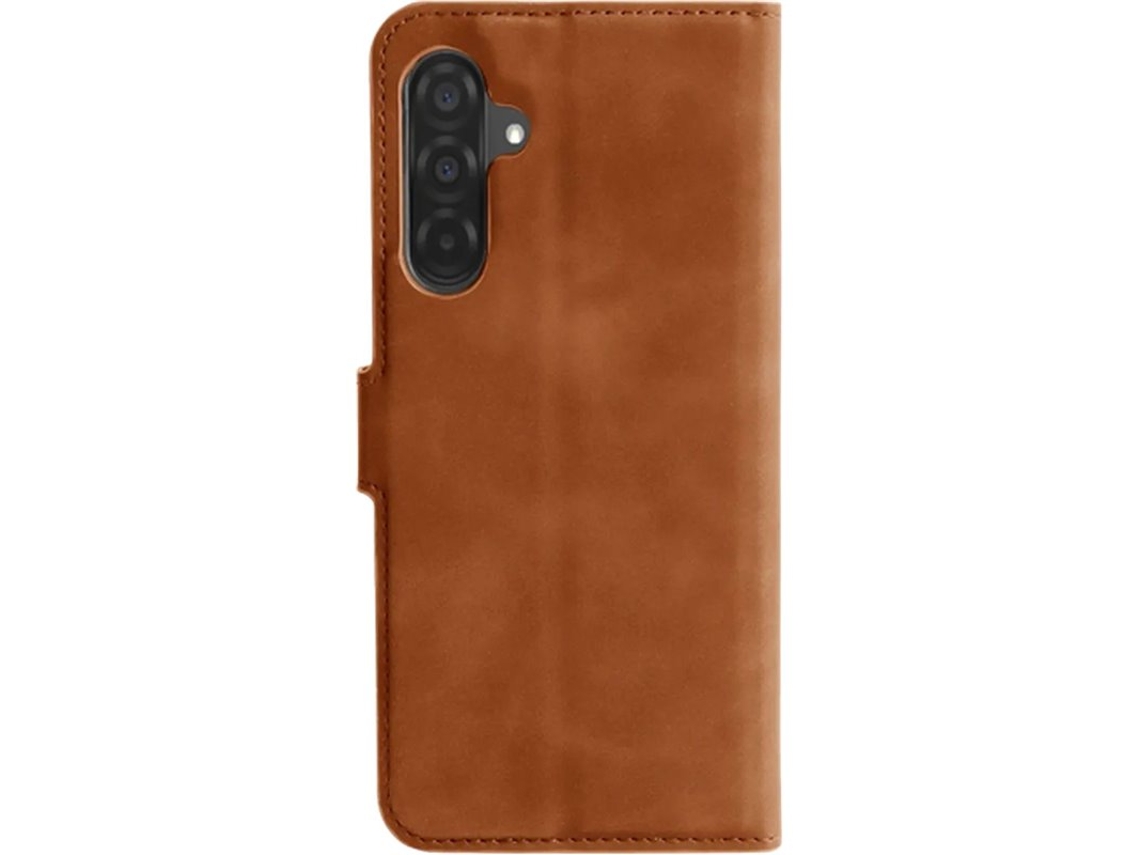 Just In Case Pu-couro Book Capa Castanho Samsung Galaxy A57 5g