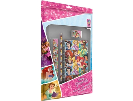 Livro Disney Princess Fun Set With Notebook