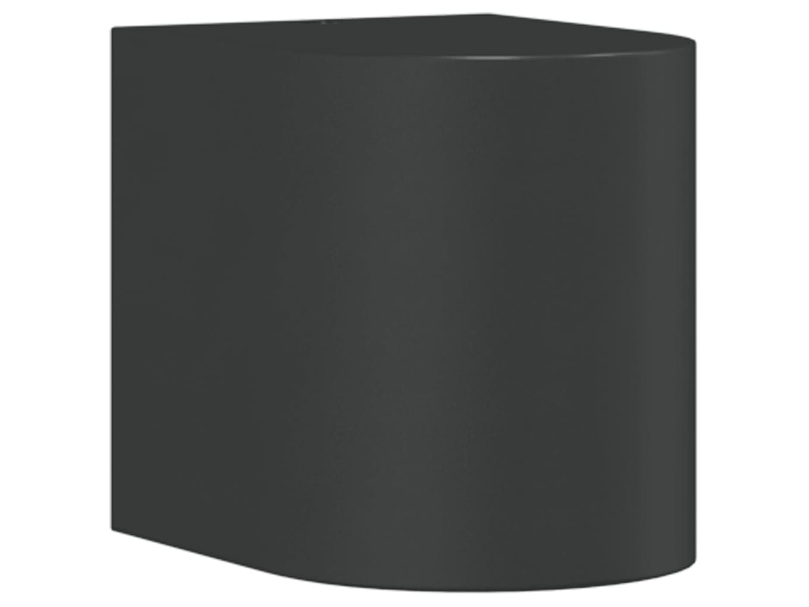 Outdoor Wall Light, Outdoor Wall Lights Vidaxl Preto Alumínio (n/a)