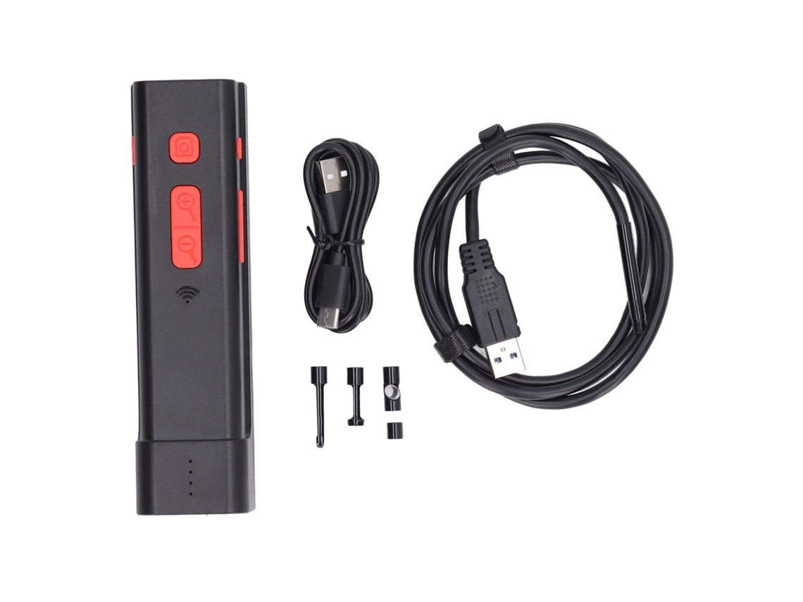 Endoscópio industrial para tubulações portátil 5.5mm câmera inspeção hd wifi resistente à água ip67