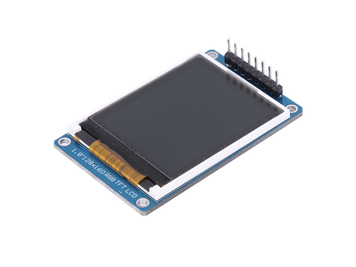 Laxiscreed Ecrã Tft Lcd De 1.8" 128x160 Com Suporte Spi Para Projetos Eletrônicos