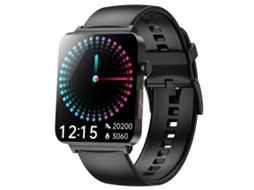 (preto) Pulseira Inteligente Com Tela Colorida De 1,96 Polegadas, Compatível Com Chamadas Bluetooth E Monitoramento De Saúde.