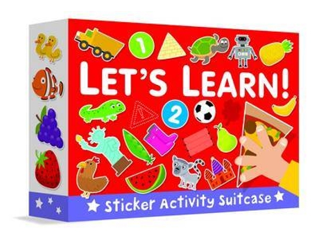 Livro sticker activity suitcase - let's learn! de illustrated by fitz hammond (inglês)