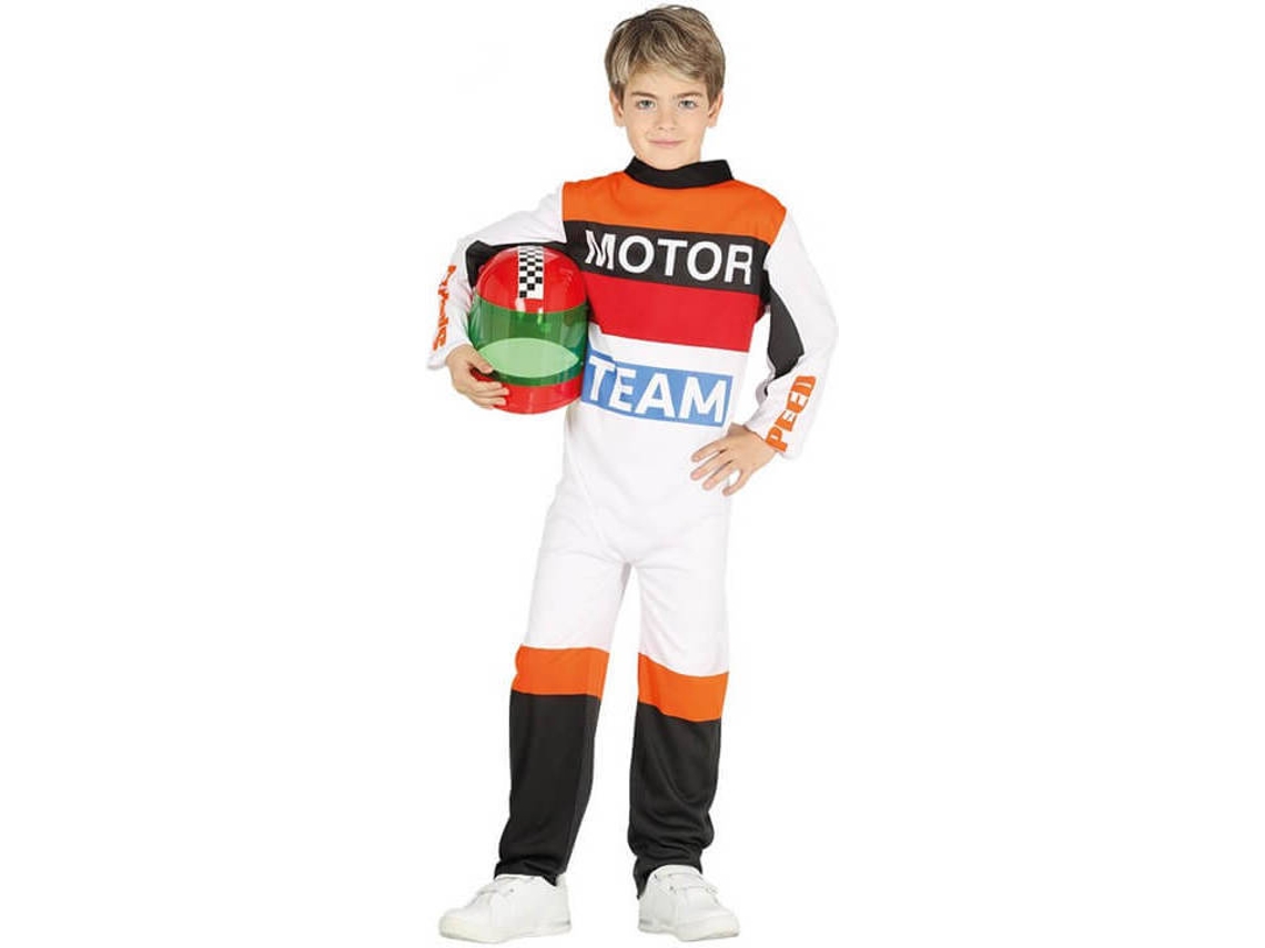 Fato de Menino DISFRAZZES Piloto De Motociclismo (Tam: 5 a 6 anos)