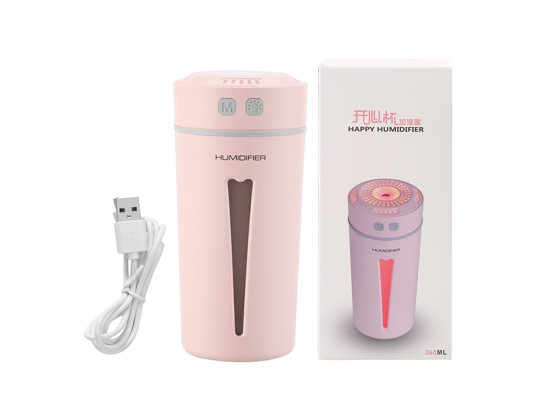 Laxiscreed Umidificador De Ar Portátil Para Casa, Escritório E Carro, Humidifica E Refresca O Ar De Forma Eficaz