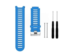Pulseira De Relógio Lurelia Para Garmin Forerunner 910xt Azul